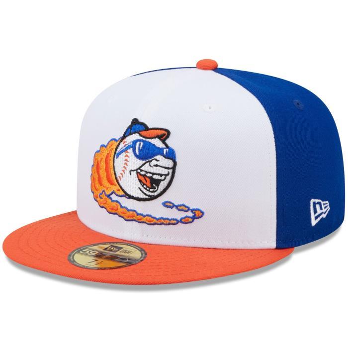 St. Lucie Mets MILB New Era 59Fifty Hat July 4  Navy Fitted New 7 1/4